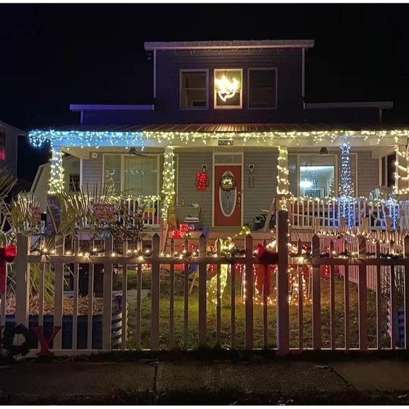 300LEDChristmas String Lights Outdoor, Waterproof  Christmas Decorations - Picture 8 of 9